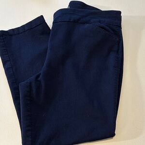 Croft & Barrow Dark Blue Flare Pants